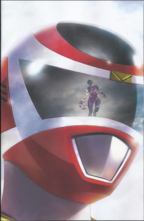 Mighty Morphin Power Rangers issue 32-D Miguel Mercado Unlocked Retailer Cover