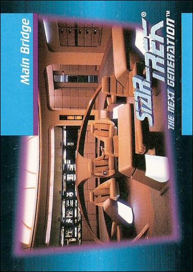 Star Trek: The Next Generation - Inaugural Edition (Base Set) card 51 Main Bridge