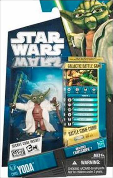 Star Wars: The Clone Wars Collection 3 3/4" Figures (2010) figure CW05 Yoda