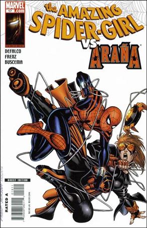 Amazing Spider-Girl issue 19-B Iron Man Movie Promo Misnumbered #17 Cover