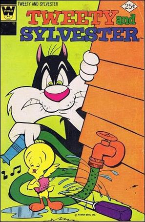 Tweety and Sylvester (1963) issue 54-B Whitman Cover