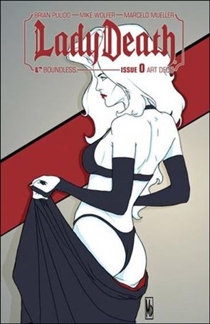 Lady Death (2010) issue 0-C Art Deco Cover
