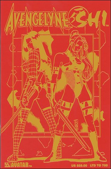 Avengelyne/Shi issue 1-M Leather Cover 1/700