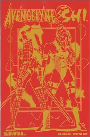 Avengelyne/Shi issue 1-M Leather Cover 1/700
