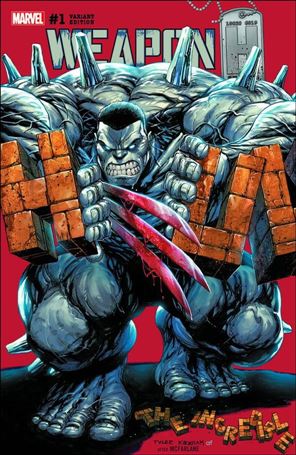 Weapon H issue 1-I Tyler Kirkham Exclusive Red Cover