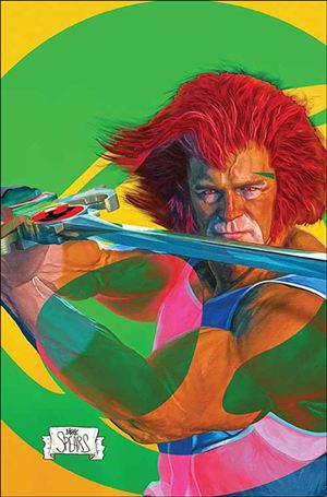 Thundercats (2024) issue 13-ZB Mark Spears 1:10 Foil Virgin Cardstock Cover