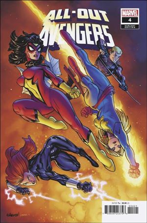 All-Out Avengers issue 4-B Ed McGuinness Cover