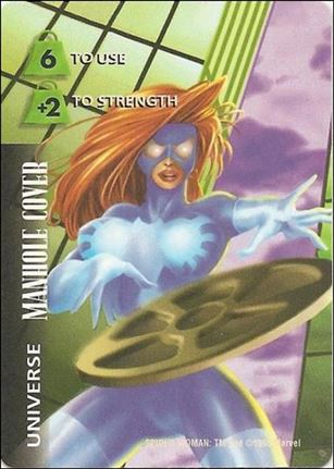 Marvel OverPower (Base Set) card nn254 Manhole Cover