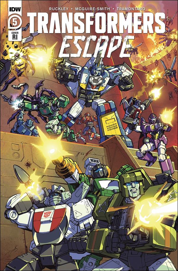 Transformers Escape issue 5-C Dan Khanna 1:10 Cover