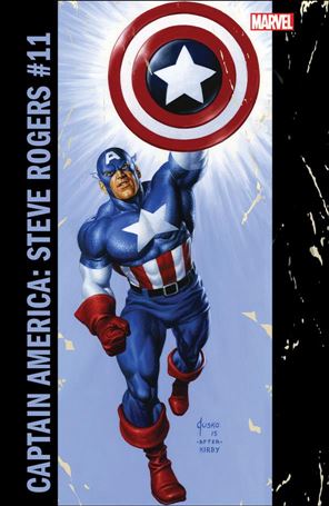 Captain America: Steve Rogers issue 11-B Joe Jusko Corner Box Cover