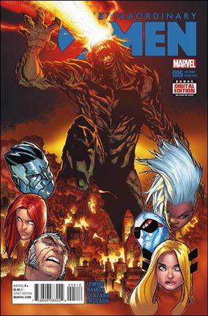 Extraordinary X-Men issue 5-B (2nd Printing)