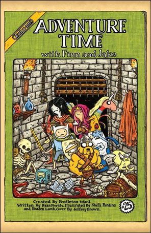 Adventure Time (2012) issue 25-E Jeffrey Brown 1:xx Cover