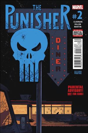 Punisher (2016) issue 2-C Declan Shalvey Cover (2nd Printing)