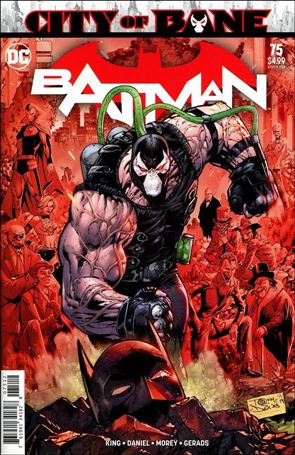 Batman (2016) issue 75-D Tony Daniel Red Cover (2nd Printing)