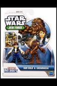 Star Wars: Jedi Force Figures figure 4 Han Solo & Chewbacca