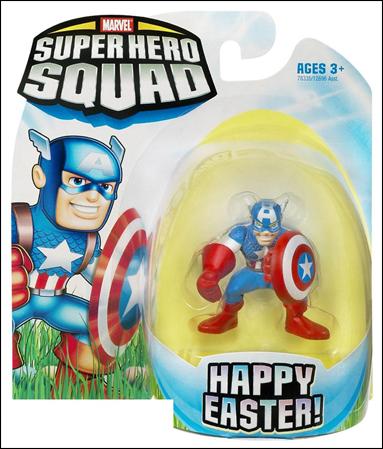 Marvel Super Hero Squad (Easter Singles) figure 1 Captain America