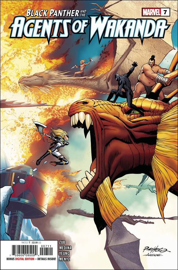 Black Panther and the Agents of Wakanda issue 7 Carlos Pacheco Cover