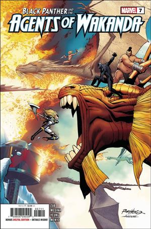Black Panther and the Agents of Wakanda issue 7 Carlos Pacheco Cover