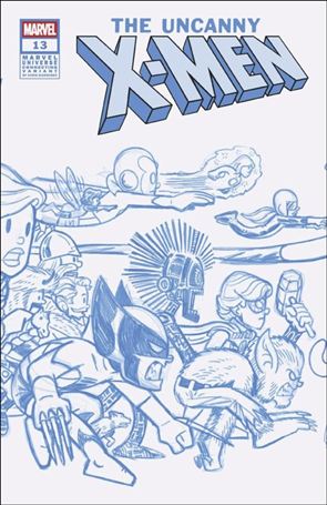 Uncanny X-Men (2024) issue 13-F Chris Giarrusso Line 1:50 MU Wrap Connecting Cover
