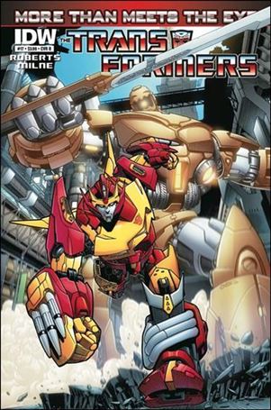 Transformers: More Than Meets the Eye (2012) issue 17-B Sean Chen Cover