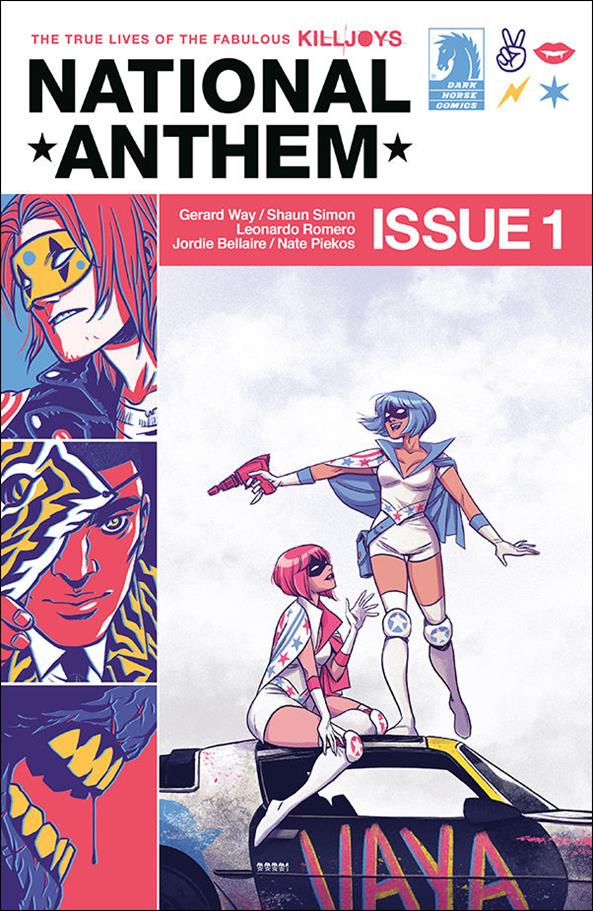 True Lives of the Fabulous Killjoys: National Anthem issue 1-B Becky Cloonan Cover