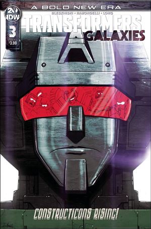 Transformers: Galaxies issue 3 Livio Ramondelli Cover