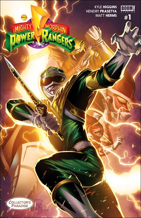 Mighty Morphin Power Rangers issue 1-SB Philip Tan Collector's Paradise Cover