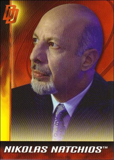 Daredevil: The Movie (Base Set) card 9 Nikolas Natchios