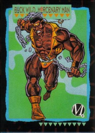 Milestone: The Dakota Universe (Base Set) card 54 Buck Wild Mercenary Man