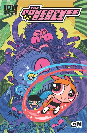 Powerpuff Girls (2013) issue 8-B Dan Hipp Subscription Cover