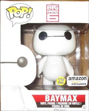 POP! Disney figure 111-D Baymax (GITD) Amazon