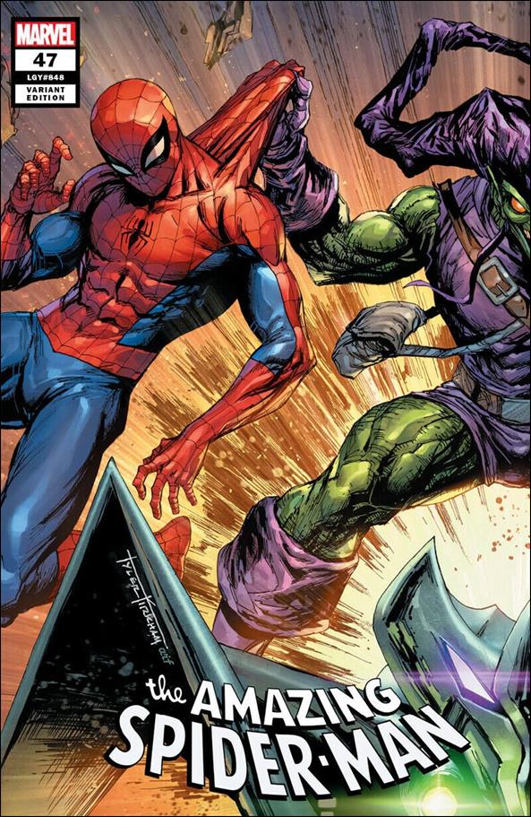 Amazing Spider-Man (2018) issue 47-G Tyler Kirkham ComicXposure Connecting Left Cover