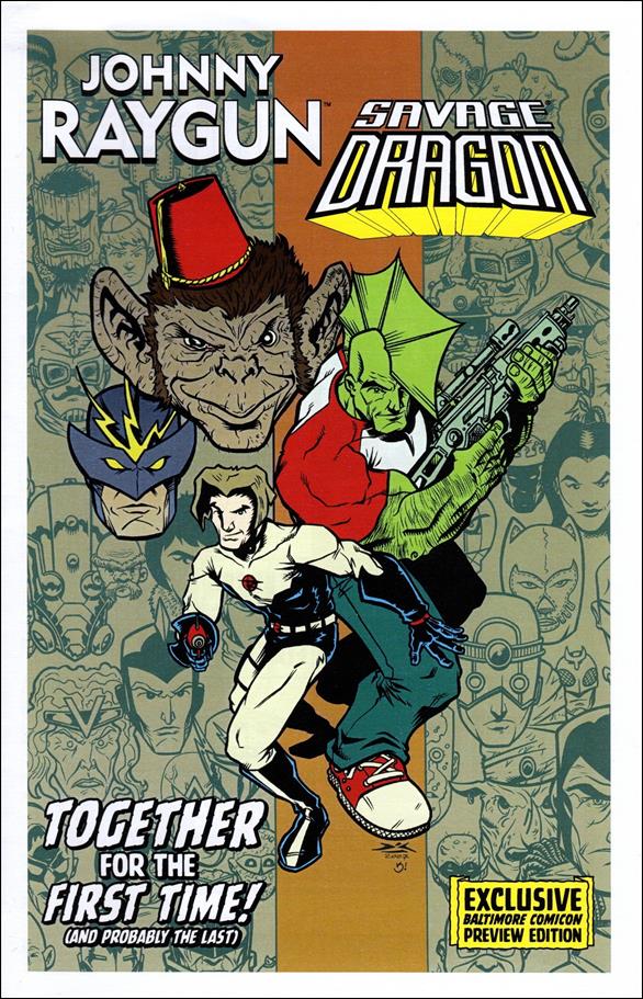 Johnny Raygun / Savage Dragon Team-Up issue Preview