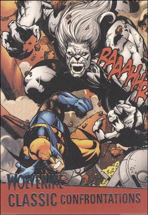 X-Men Origins: Wolverine (Classic Confrontations Subset) card G5 Wolverine vs. Wendigo - Wolverine #129