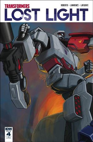 Transformers: Lost Light issue 4-D E. J. Su 1:10 Cover