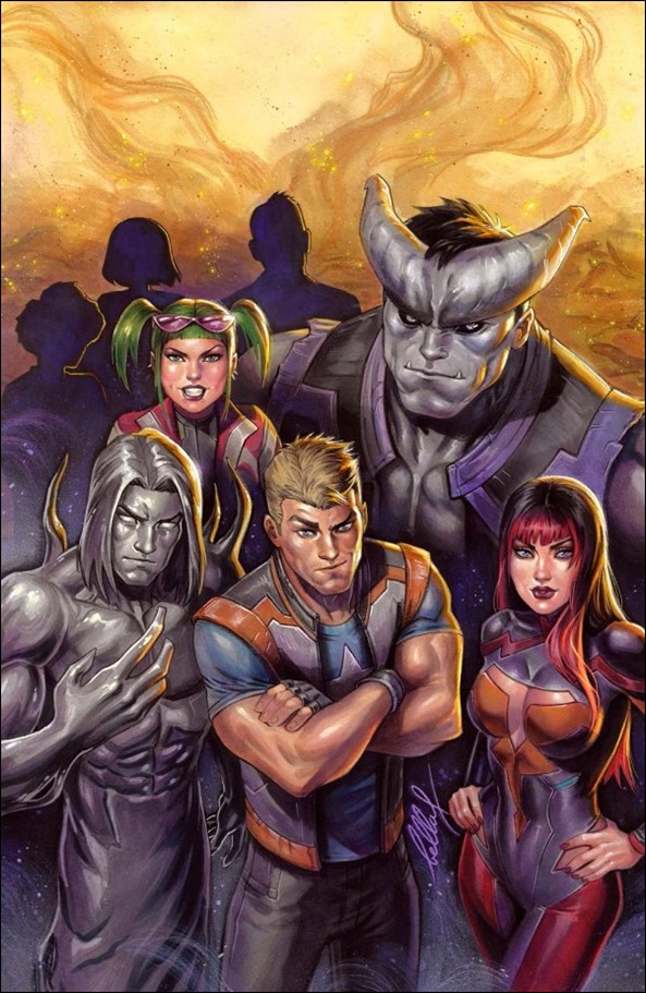 Valiant Beyond: All-New Harbinger issue 1-E Bella Rachlin Virgin Cover