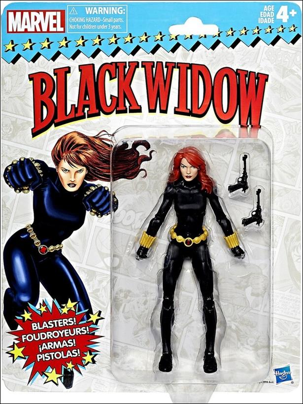 Marvel Legends Retro (Vintage Series) figure 2 Black Widow