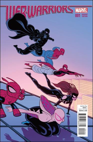 Web Warriors issue 1-B Tradd Moore 1:25 Cover