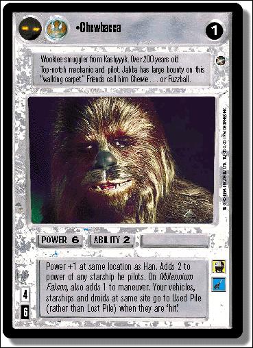 Star Wars: A New Hope Limited (Base Set) card 94 Chewbacca