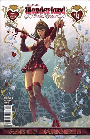 Grimm Fairy Tales Presents Wonderland: Clash of Queens issue 4-C Emilio Laiso Cover
