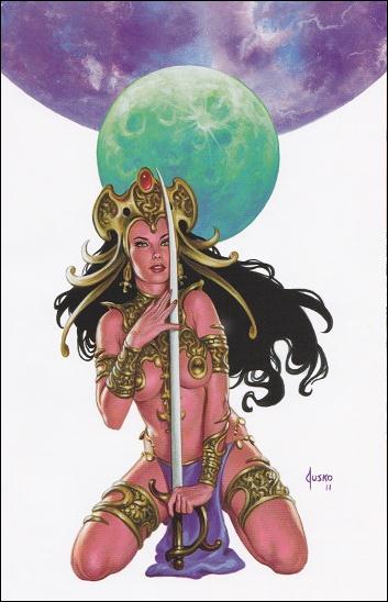 Warlord of Mars issue 18-C Joe Jusko 1:10 Virgin Cover