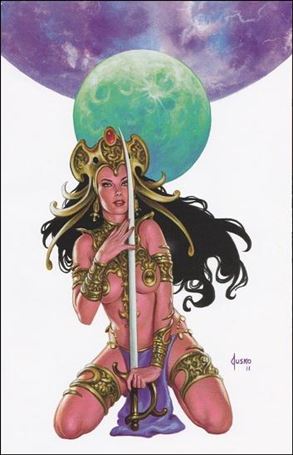 Warlord of Mars issue 18-C Joe Jusko 1:10 Virgin Cover