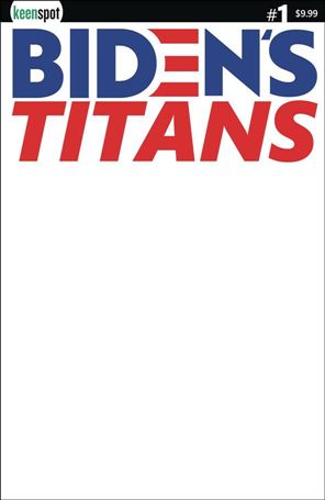 Biden's Titans issue 1-B Blank/Sketch Cover