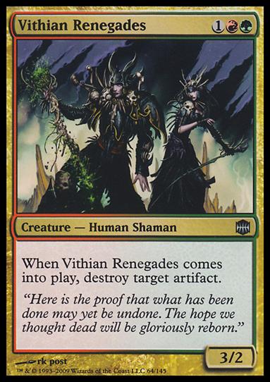 Magic The Gathering: Alara Reborn (Base Set) card 64 Vithian Renegades