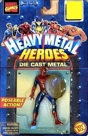 Heavy Metal Heroes figure 25 Spider-Man (Web Shield)