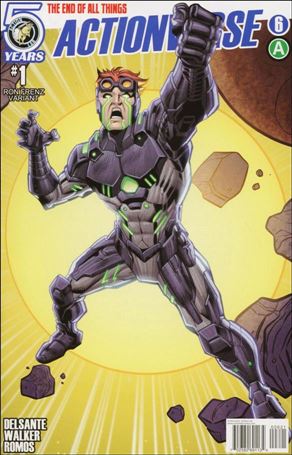 Actionverse issue 6-B Ron Frenz Connecting Cover