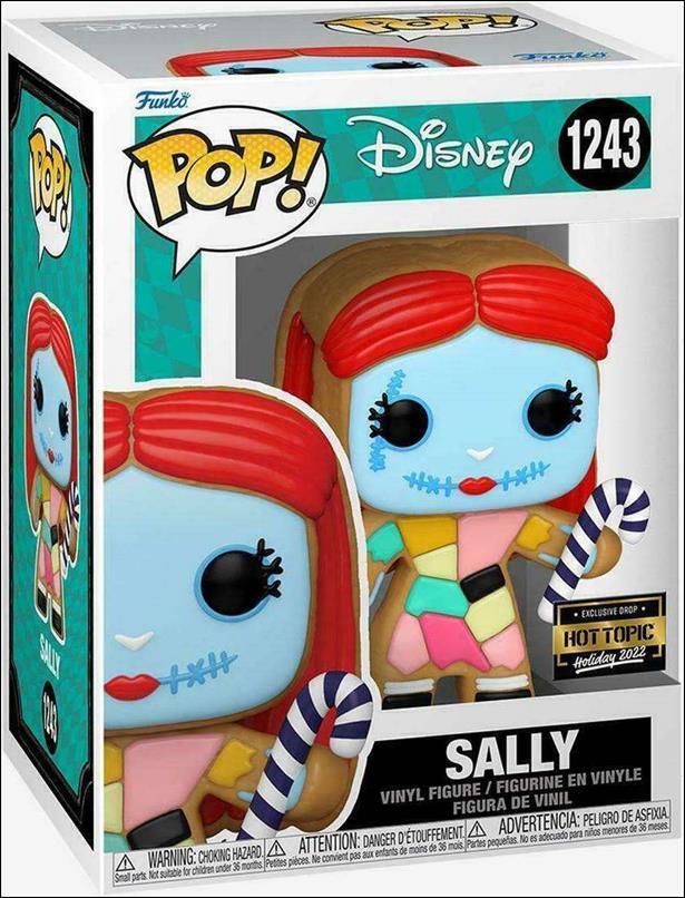 POP! Disney figure 1243 Sally (Gingerbread) Hot Topic Exclusive