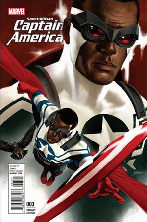 Captain America: Sam Wilson issue 3-B Steve Epting 1:25 Cover