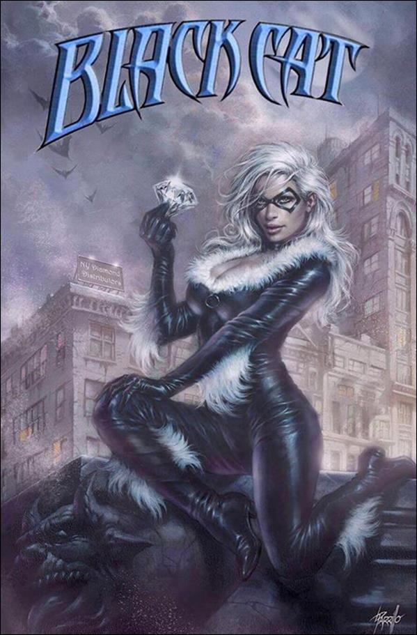 Black Cat (2019) issue 1-SC Lucio Parrillo Scorpion Comics Cover 1/1000