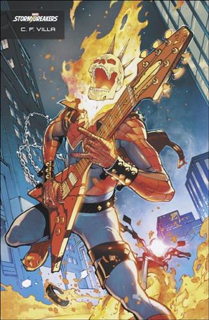 Spider-Punk: Arms Race issue 4-B Carlos Fabian Villa Stormbreakers Cover